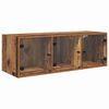 vidaXL Seinekapp Vana puit 102 x 37 x 35 cm Tehispuit