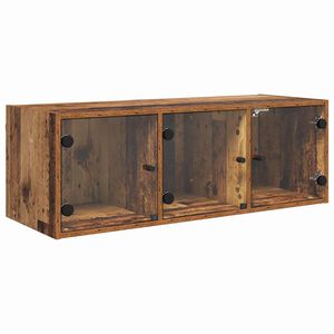 vidaXL Seinekapp Vana puit 102 x 37 x 35 cm Tehispuit