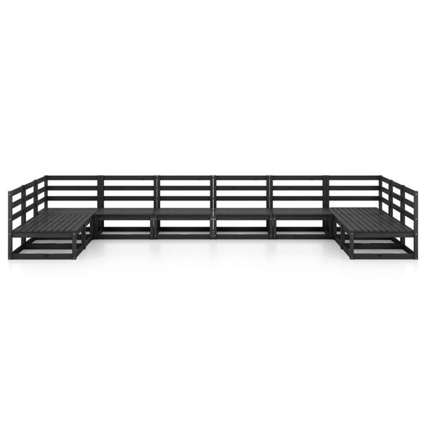 vidaXL 10-osaline aiam&ouml;&ouml;blikomplekt, m&auml;nnipuit