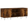 vidaXL plaadikapp, suitsutatud tamm, 121 x 38 x 48 cm, tehispuit