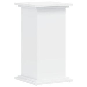 vidaXL taimealus, valge, 33x33x60 cm, tehispuit