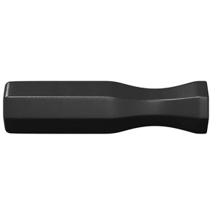 vidaXL Jalgpallitabeli k&auml;epidemed 10 pcs Must 3,1 x 3,1 x 17,8 cm