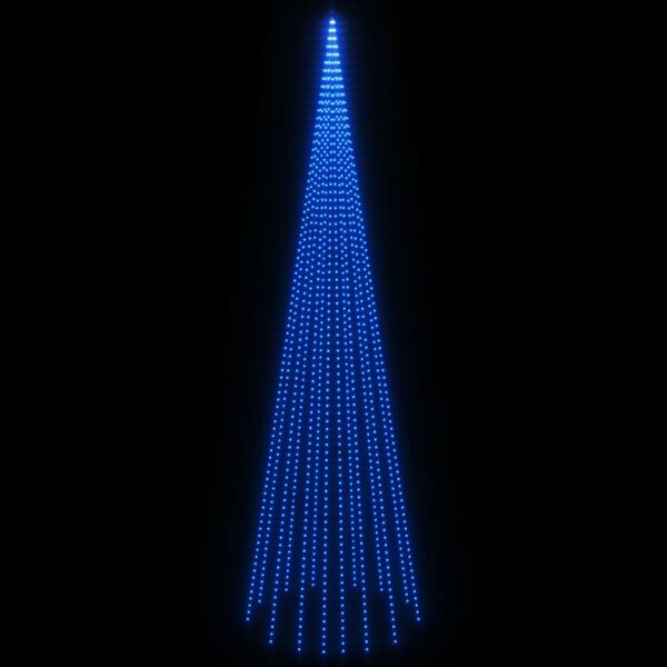 vidaXL j&otilde;ulupuu vaiaga, soe valge, 1134 LEDi, 800 cm