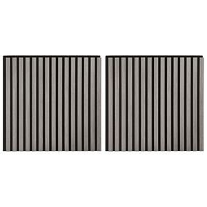 vidaXL Seinapaneelid 2 pcs Hall 60,5 x 60 cm