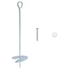 vidaXL Muldade ankurdus 10 pcs H&otilde;bedane &Oslash;10 x 40 cm