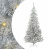 vidaXL J&otilde;ulupuu koos 300 LED-iga koos alusega H&otilde;bedane 240 cm PET