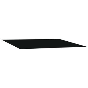 vidaXL Varikatuse asenduskangas Must 350 x 250 cm Pol&uuml;ester