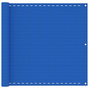 vidaXL r&otilde;dusirm, sinine, 90 x 600 cm, HDPE
