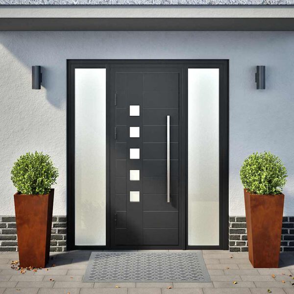 vidaXL Istutusmasinad 2 tk 35x35x75 cm Ilmastikukindel teras