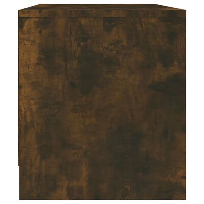 vidaXL telerialus, suitsutatud tamm, 90 x 35 x 40 cm, puitlaastplaat
