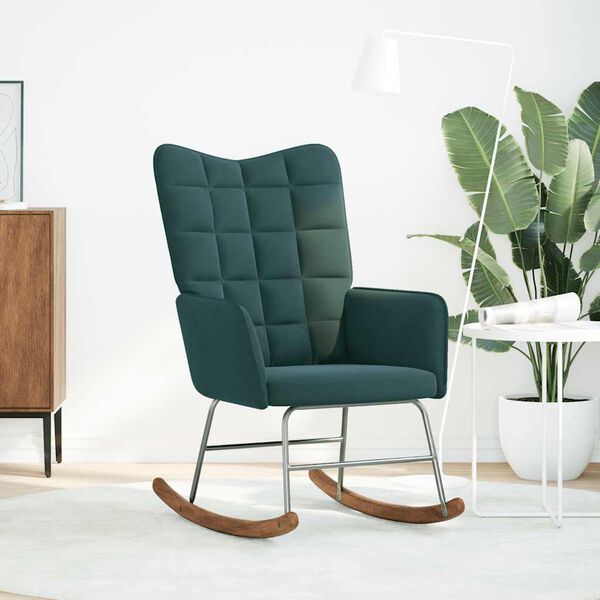 vidaXL kiiktool, tumeroheline, samet