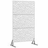 vidaXL Privaatsust&otilde;ke 100 x 50 x 180 cm Roostevaba teras H&otilde;bedane