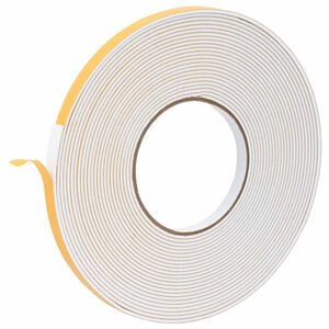 vidaXL Iselihkuv vahtlint Valge 10mm x 10m CR Vaht