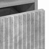 vidaXL Vannitoa kapp Betoonhall 31,5 x 33 x 190 cm Tehispuit & Metall