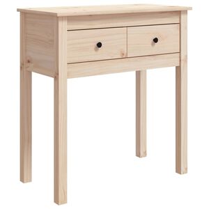 vidaXL konsoollaud, 70 x 35 x 75 cm, m&auml;nnipuit