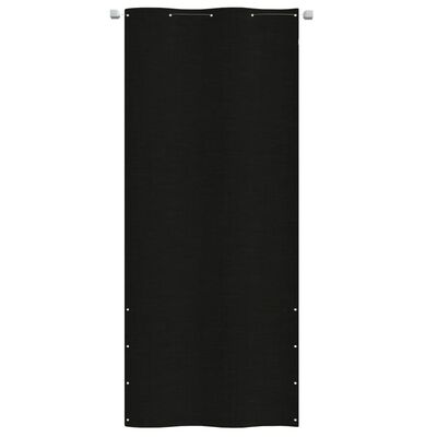 vidaXL rõdusirm, must, 100 x 240 cm, Oxfordi kangas