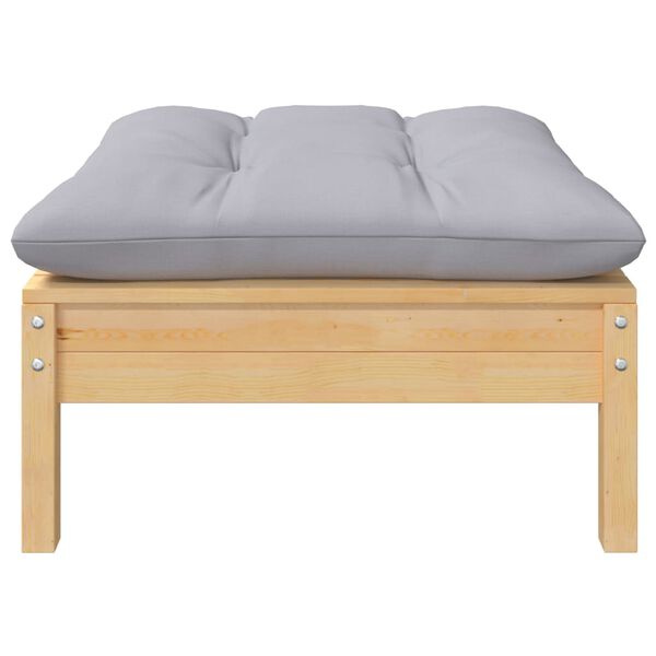 vidaXL aia jalapink halli padjaga, toekas männipuit