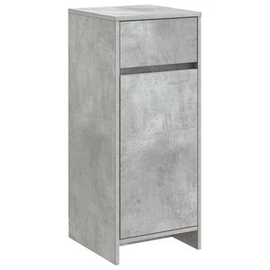 vidaXL Vannitoa kapp Betoonhall 35 x 36,5 x 85 cm Tehispuit