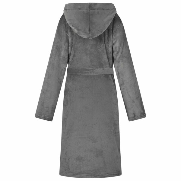 vidaXL Viskaja kapuutsiga Tumehall xl Flanell