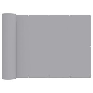 vidaXL Baldahhiin 180 x 700 cm PU kaitsega kangas Helehall