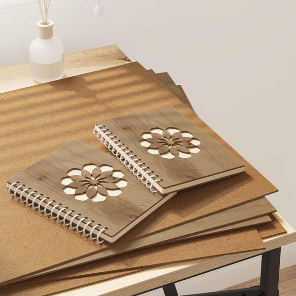 vidaXL Dekor Paneelid 50 pcs K&auml;sit&ouml;&ouml;puu 40 x 60 x 0.27 cm Tehispuit