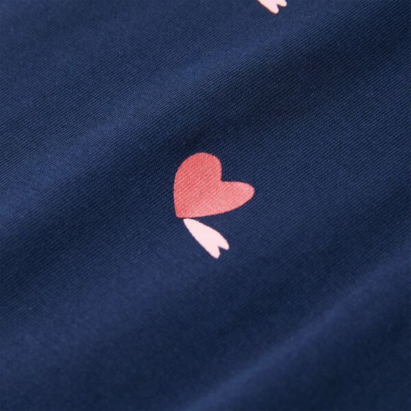 Laste T-s&auml;rk, tumesinine, 140