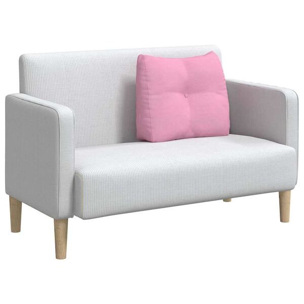 vidaXL Seljatugi padi Roosa 60 x 24 x 50 cm kangas