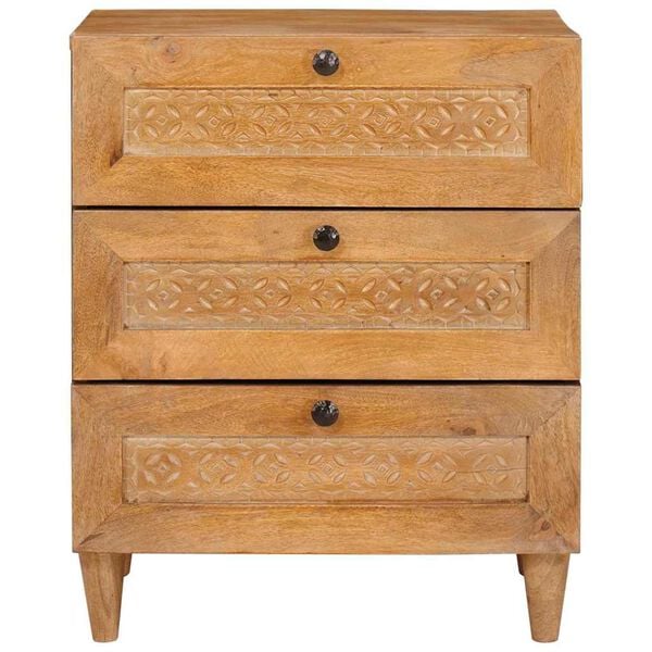 vidaXL Öölambi kapp sahtliga Helepruun 50 x 33 x 62 cm Akaatsiapuit