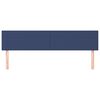 vidaXL voodipeatsid 2 tk, sinine, 90x5x78/88 cm, kangas