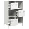 vidaXL Highboard Valge 68x39x103,5 cm Teras