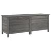vidaXL aia hoiukast, antratsiithall, 150 x 50 x 56,5 cm, nulupuit