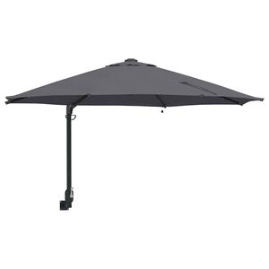 vidaXL Aedapara Antratsiit 248 x 248 x 148 cm Pol&uuml;ester ja teras