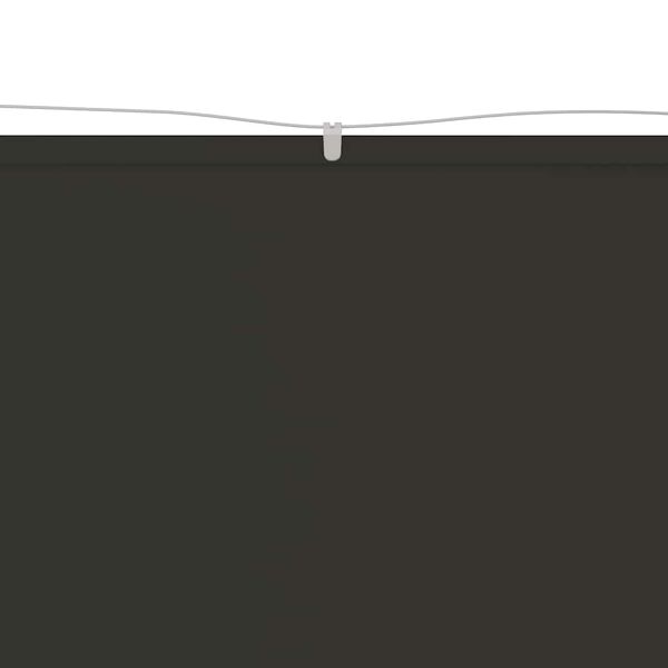 vidaXL vertikaalne varikatus antratsiit 140x800 cm Oxfordi kangas
