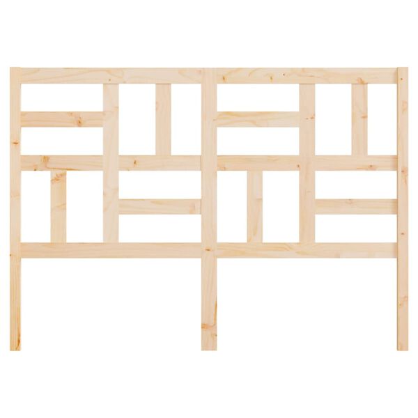 vidaXL voodipeats, 126 x 4 x 104 cm, männipuit