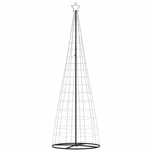 vidaXL LED jõulupuu, 550 LEDi, külm valge, 550 cm