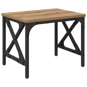 vidaXL Printeri alus Artisan tamm 40 x 30 x 31 cm Tehispuit