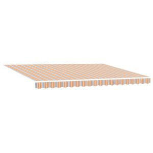 vidaXL Kokkuvolditav varikatus Mitmev&auml;rviline 450 &times; 300 cm