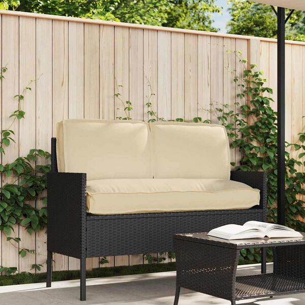 vidaXL Pallet padjakomplekt 3 pcs Beež 120 x 60 x 12 cm Oxfordi kangas