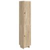 vidaXL Kapi Komplekt 2 pcs Sonoma tamm 34,5 x 33 x 90 cm Tehispuit