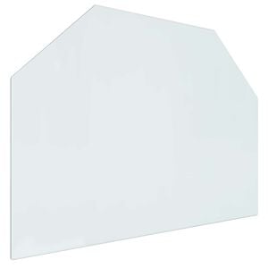 vidaXL Kaminaklaasi plaat L&auml;bipaistev 80 x 60 cm Klaas