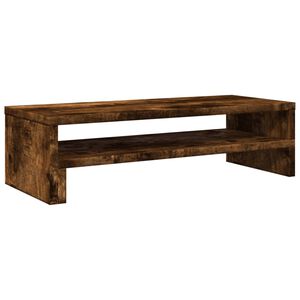 vidaXL monitorialus, suitsutatud tamm, 54x22x15 cm, tehispuit