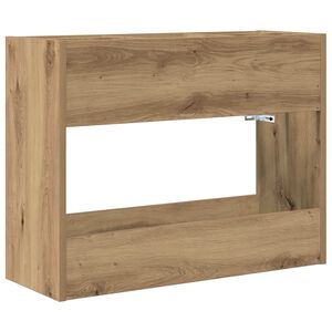 vidaXL Hoidik ja riputustugi K&auml;sit&ouml;&ouml;puu 65 x 24 x 50 cm Tehispuit