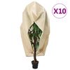 vidaXL lukuga taime fliiskatted 10 tk, 70 g/m&sup2;, 3,93x3,5 m
