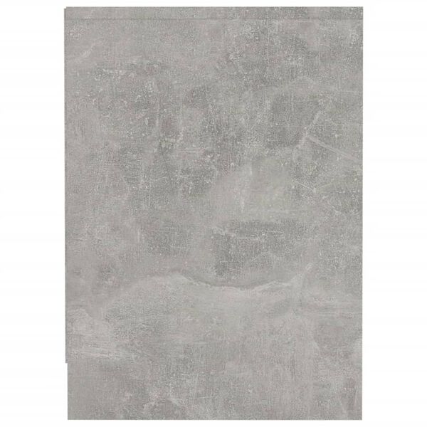 vidaXL telerikapp, betoonhall, 102x37,5x52,5 cm, tehispuit