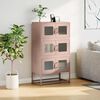 vidaXL Highboard Pink 68x39x123 cm Teras