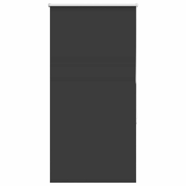 vidaXL pimendav ruloo must 85x150 cm kanga laius 80,7 cm pol&uuml;ester