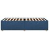 vidaXL voodiraam ilma madratsita , sinine, 100x200cm, kangas