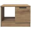 vidaXL diivanilaud Artisan tamm 50x50x36 cm Engineered Wood