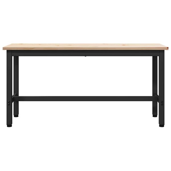 vidaXL S&ouml;&ouml;gipenks Neutraalne 100 x 32,5 x 49 cm T&auml;ispuidust m&auml;nnipuit