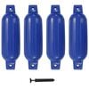 vidaXL paadi kaitseraud 4 tk, sinine, 41 x 11,5 cm, PVC